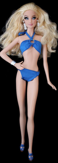 Barbie Collection City Shine - Silver Dress