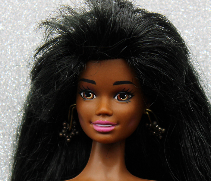 verloving George Stevenson registreren Barbie Natacha (Glitter Hair) - Haare : Schwarzes - Barbie Second Life