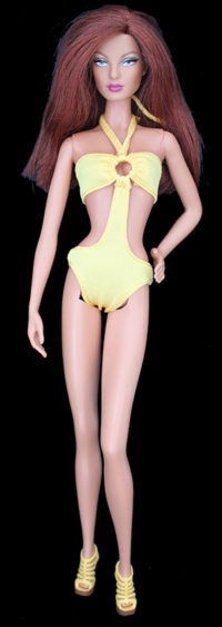 Barbie Collection Designer - Christian Louboutin - Anemone