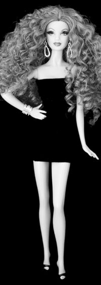 Barbie Collection Look - City Shine - Purple Dress