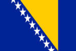 Drapeau Bosnie Herzégovine
