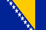 Drapeau Bosnie Herzégovine