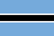 Drapeau Botswana