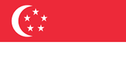 Drapeau Singapour