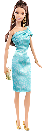 Barbie Collection Look - Red Carpet - Green Dress