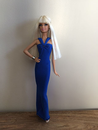 Barbie Red Carpet - Blue Jumpsuit
