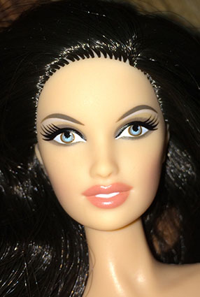 Barbie de collection avec un corps de muse