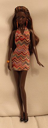 Barbie Collection City Shine - Bronze Dress