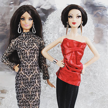 Barbie Collection Look - City Shine - Red Dress