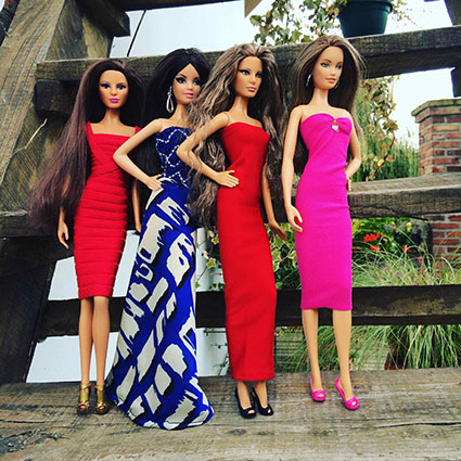 Barbie Collection City Shine - Lace Dress