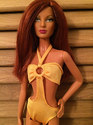 Barbie Collection Designer - Christian Louboutin - Anemone