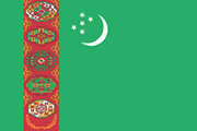 Drapeau Turkmenistan