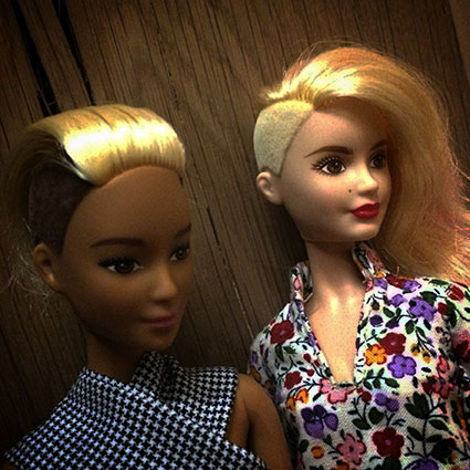 Barbie Fashionistas & Fashions Leather & Ruffles Doll