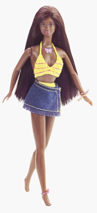 Barbie Butterfly Art Christie Doll