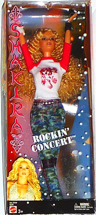 Barbie Shakira Rockin' Concert