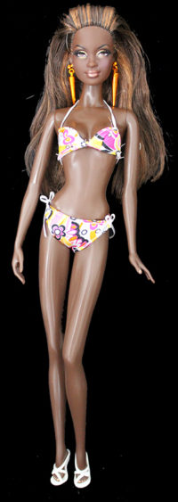 Barbie Collection City Shine - Bronze Dress