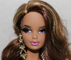 Barbie Collection City Shine - Gold Dress
