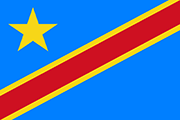 Drapeau Republique Democratique du Congo