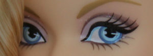 Barbie Augen Blaues