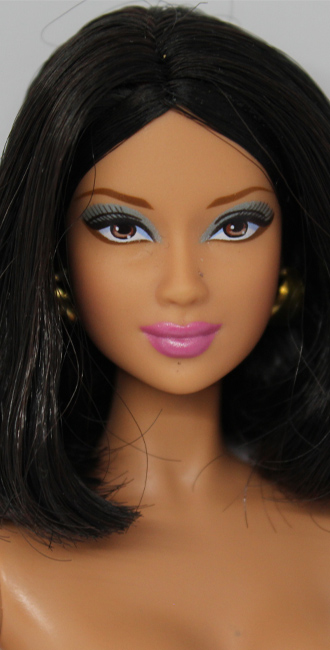 Barbie Hair Black