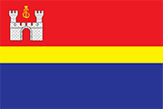 Drapeau Oblast de Kaliningrad