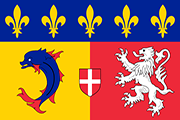 Drapeau Rhône-Alpes