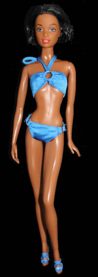 Barbie Christie Swimming Champion USA Olympics