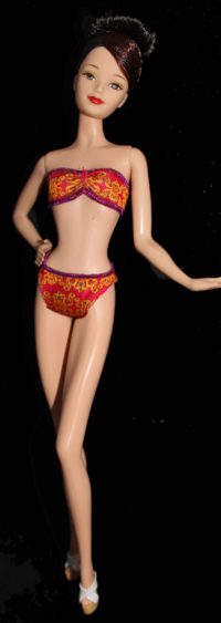 Barbie Golden Qi-Pao