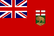 Drapeau Manitoba (CAN)