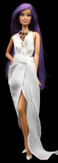 Barbie HairTastic Glam Violet