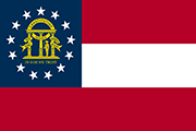 Drapeau Georgia (USA)