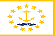 Drapeau Rhode Island