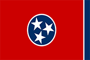 Drapeau Tennessee