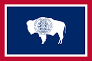 Drapeau Wyoming