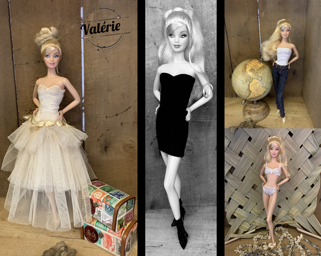 Miss barbie model sales