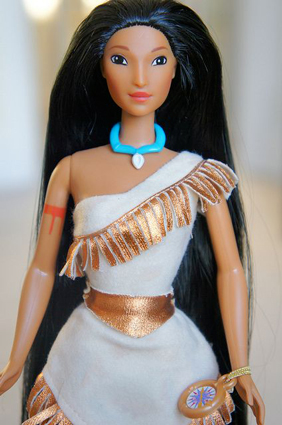 Barbie Disney Pocahontas Sun Color