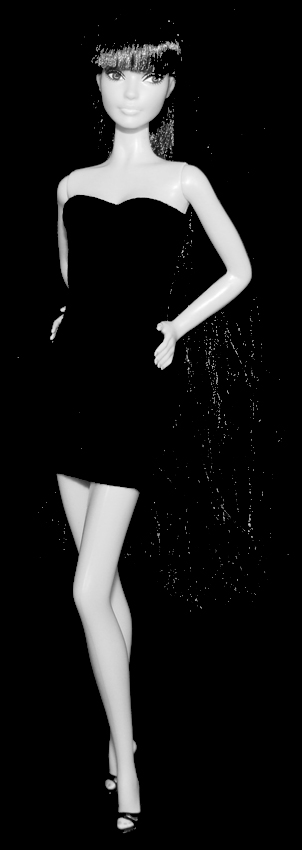 Barbie Yves Saint Laurent (Mondrian - Rerooted)