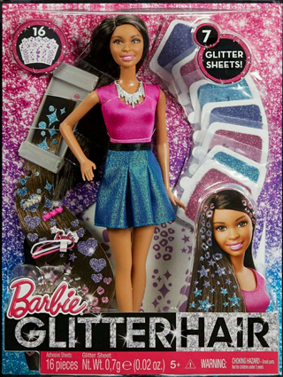 Barbie Glitter Hair