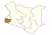 Drapeau Nyanza Kenya