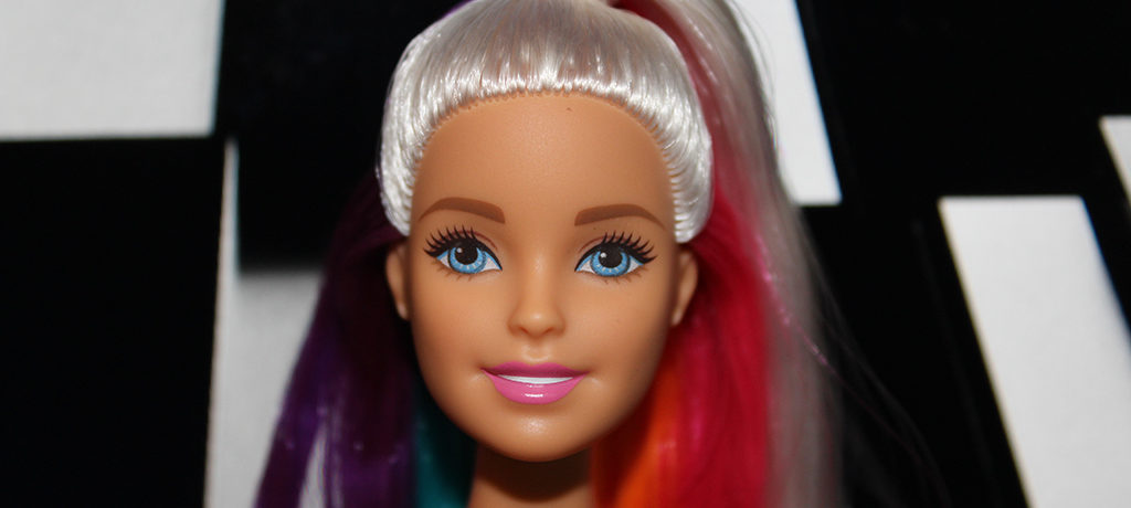 Barbie Rainbow Sparkle Hair