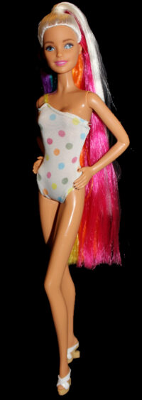 Barbie Rainbow Sparkle Hair