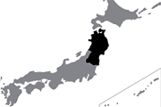 Drapeau Tohoku (JPN)