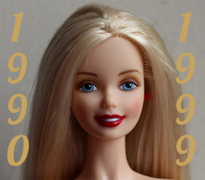 Barbie année 1990 à 1999