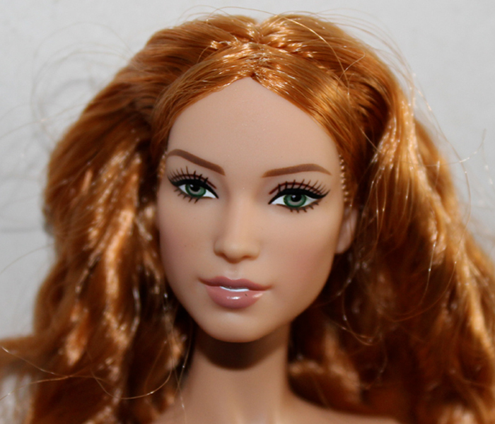 ginger barbie doll