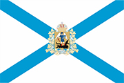 Drapeau Oblast Arkhangelsk