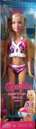 Barbie Surfs Up Beach