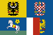 Drapeau Moravskoslezský