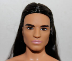 Ken Looks - Long Brunette Hair