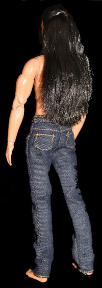Ken Looks - Long Brunette Hair