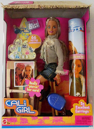 Barbie Cali Girl So Excellent Earrings